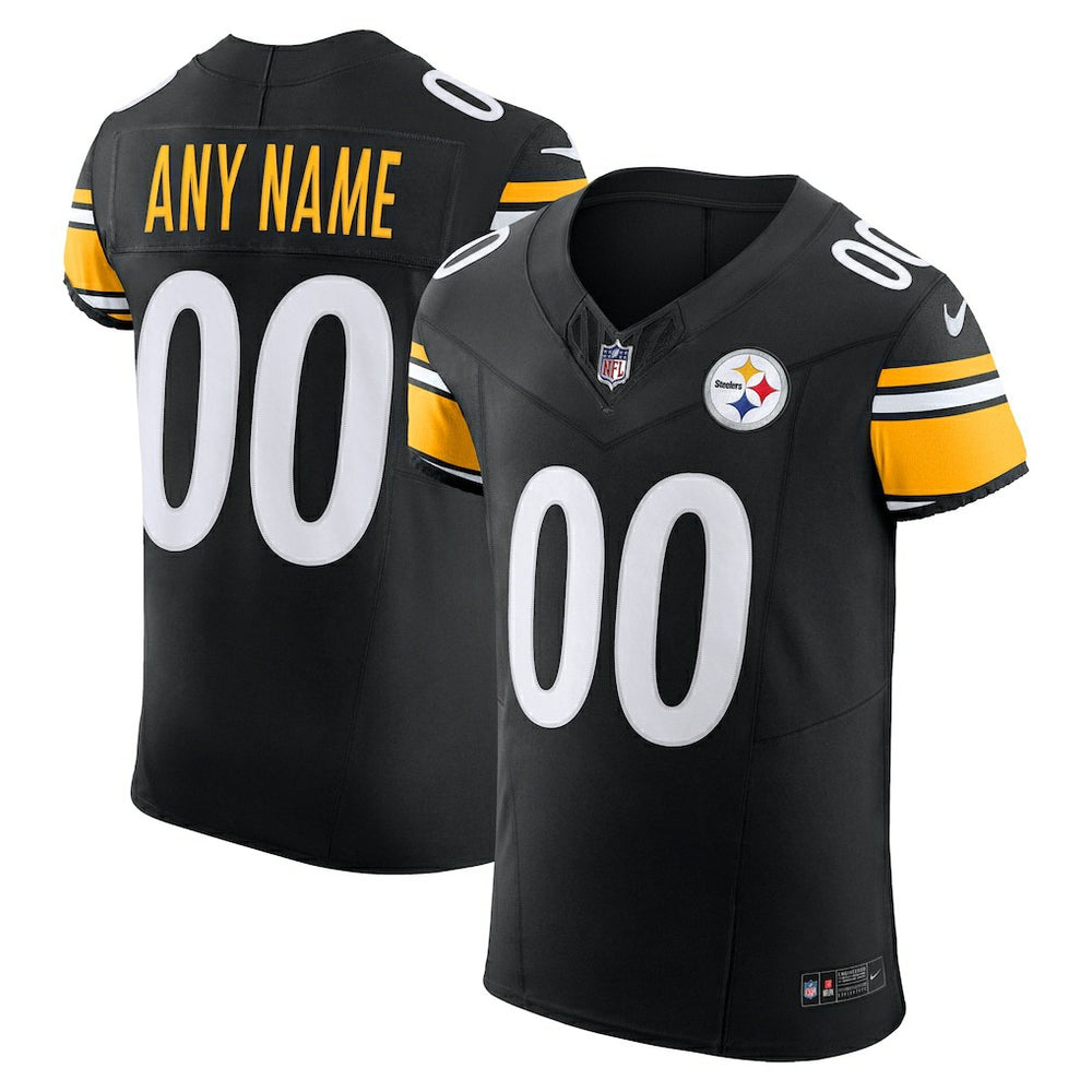 Pittsburgh Steelers Vapor F.U.S.E. Elite Custom Jersey - Black | Nike for sale
