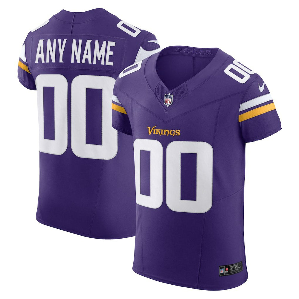 Minnesota Vikings Vapor F.U.S.E. Elite Custom Jersey - Purple | Nike cheap