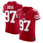 Nick Bosa San Francisco 49ers Vapor F.U.S.E. Elite Jersey - Scarlet | Nike outlet