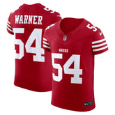 Fred Warner San Francisco 49ers Vapor F.U.S.E. Elite Jersey - Scarlet | Nike outlet