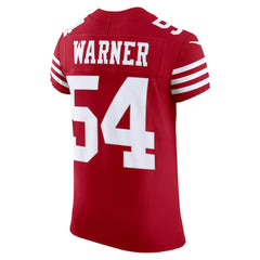 Fred Warner San Francisco 49ers Vapor F.U.S.E. Elite Jersey - Scarlet | Nike outlet