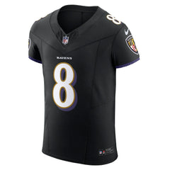 Lamar Jackson Baltimore Ravens Alternate Vapor F.U.S.E. Elite Jersey - Black | Nike discount