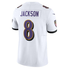 Lamar Jackson Baltimore Ravens Vapor F.U.S.E. Limited Jersey - White | Nike for sale