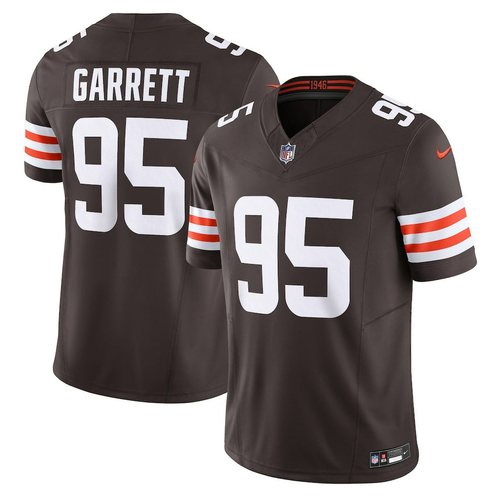Myles Garrett Cleveland Browns Vapor F.U.S.E. Limited Jersey - Brown | Nike cheap