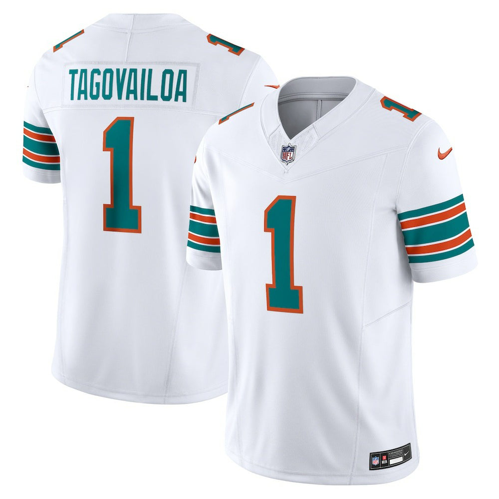 Tua Tagovailoa Miami Dolphins Vapor F.U.S.E. Limited Jersey - White | Nike cheap