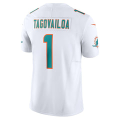 Tua Tagovailoa Miami Dolphins Vapor F.U.S.E. Limited Jersey - White | Nike for sale