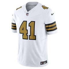 Alvin Kamara New Orleans Saints Alternate Vapor F.U.S.E. Limited Jersey - White | Nike on sale