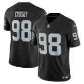 Maxx Crosby Las Vegas Raiders Vapor F.U.S.E. Limited Jersey - Black | Nike sale