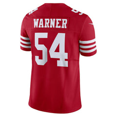 Fred Warner San Francisco 49ers Vapor F.U.S.E. Limited Jersey - Scarlet | Nike discount