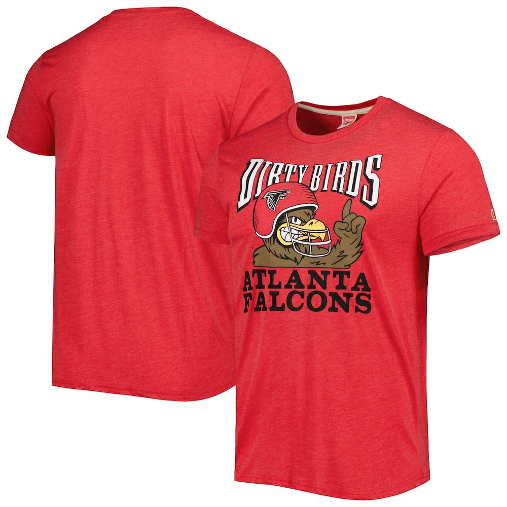 Atlanta Falcons Homage Dirty Birds Hyper Local Tri-Blend T-Shirt - Red online