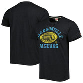 Jacksonville Jaguars Homage Duval Hyper Local Tri-Blend T-Shirt - Black outlet