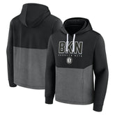Brooklyn Nets Successful Tri-Blend Pullover Hoodie - Black | Fanatics shop