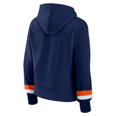 Houston Astros Women's Over Under Pullover Hoodie - Navy