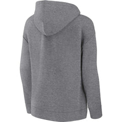 Houston Astros Women's Script Favorite Lightweight Pullover Hoodie - Heather Gray