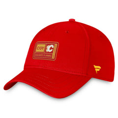 Calgary Flames Fanatics Authentic Pro Training Camp Flex Hat – Red