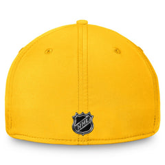 Nashville Predators Fanatics Authentic Pro Training Camp Flex Hat – Gold