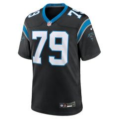 Ikem Ekwonu Carolina Panthers Game Jersey - Black | Nike online