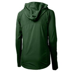 Green Bay Packers Cutter & Buck Women's Adapt Eco Knit Hybrid Recycled Full-Zip Hoodie - Hunter Green online