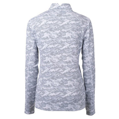 Minnesota Vikings Cutter & Buck Women's Traverse Camo Print Stretch Quarter-Zip Pullover Top - Charcoal discount