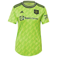 Scott McTominay Manchester United Women's 2022/23 Third Replica Player Jersey - Neon Green | Adidas outlet