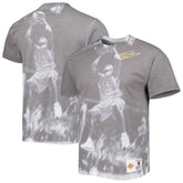 Shaquille O'Neal Los Angeles Lakers Above The Rim T-Shirt - Heather Gray | Mitchell & Ness cheap