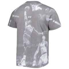 Karl Malone Utah Jazz Above The Rim T-Shirt - Heather Gray | Mitchell & Ness online