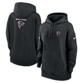 Atlanta Falcons Women's 2023 Sideline Club Fleece Pullover Hoodie - Black | Nike outlet
