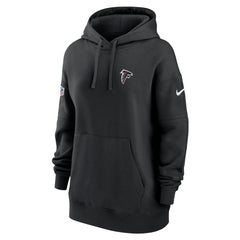 Atlanta Falcons Women's 2023 Sideline Club Fleece Pullover Hoodie - Black | Nike outlet