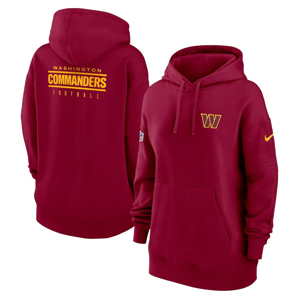 Washington Commanders Women's 2023 Sideline Club Fleece Pullover Hoodie - Burgundy | Nike discount