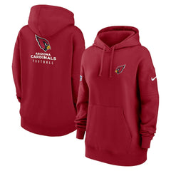 Arizona Cardinals Women's 2023 Sideline Club Fleece Pullover Hoodie - Cardinal | Nike on sale