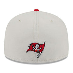 Tampa Bay Buccaneers New Era 2023 NFL Draft On Stage 59FIFTY Fitted Hat - Stone/Red discount