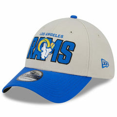 Los Angeles Rams New Era 2023 NFL Draft 39THIRTY Flex Hat - Stone/Royal on sale