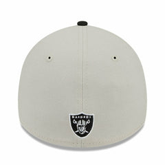 Las Vegas Raiders New Era 2023 NFL Draft 39THIRTY Flex Hat - Stone/Black cheap