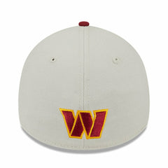 Washington Commanders New Era 2023 NFL Draft 39THIRTY Flex Hat - Stone/Burgundy for sale