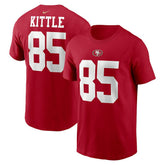 George Kittle San Francisco 49ers Player Name & Number T-Shirt - Scarlet | Nike discount
