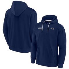 New England Patriots Unisex Elements Super Soft Fleece Pullover Hoodie - Navy cheap