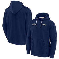 Denver Broncos Unisex Elements Super Soft Fleece Pullover Hoodie - Navy on sale