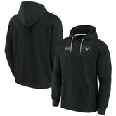 New York Jets Unisex Elements Super Soft Fleece Pullover Hoodie - Black online