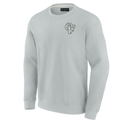 Los Angeles Rams Unisex Elements Super Soft Pullover Sweatshirt - Gray outlet