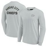Kansas City Chiefs Unisex Elements Super Soft Long Sleeve T-Shirt - Gray outlet