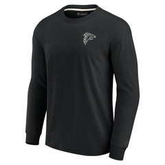Atlanta Falcons Unisex Elements Super Soft Long Sleeve T-Shirt - Black outlet