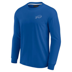 Buffalo Bills Unisex Elements Super Soft Long Sleeve T-Shirt - Royal outlet