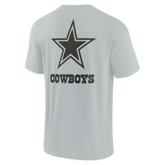 Dallas Cowboys Unisex Elements Super Soft Short Sleeve T-Shirt - Gray on sale