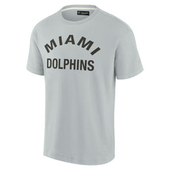 Miami Dolphins Unisex Elements Super Soft Short Sleeve T-Shirt - Gray online