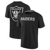 Las Vegas Raiders Unisex Elements Super Soft Short Sleeve T-Shirt - Black on sale
