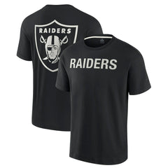 Las Vegas Raiders Unisex Elements Super Soft Short Sleeve T-Shirt - Black on sale