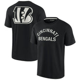 Cincinnati Bengals Unisex Elements Super Soft Short Sleeve T-Shirt - Black online