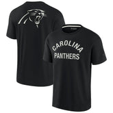 Carolina Panthers Unisex Elements Super Soft Short Sleeve T-Shirt - Black for sale