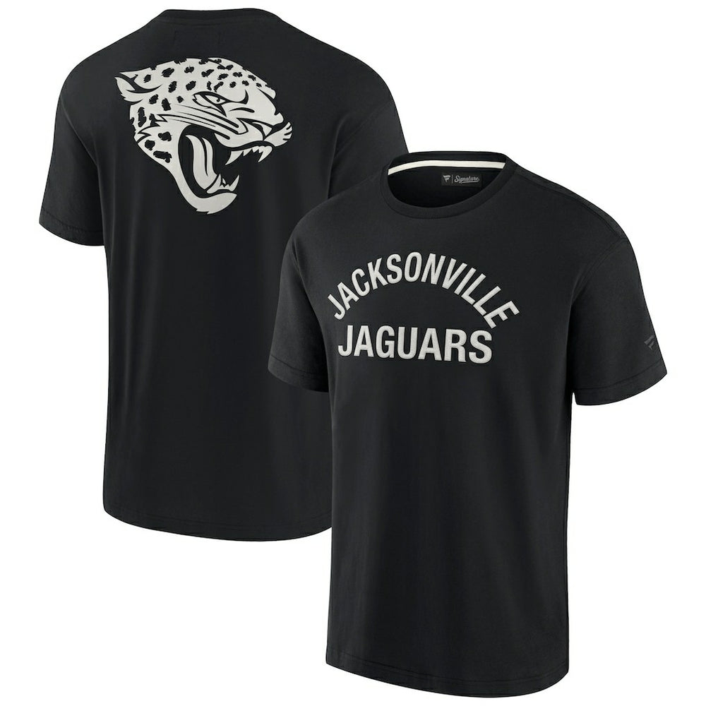 Jacksonville Jaguars Unisex Elements Super Soft Short Sleeve T-Shirt - Black cheap