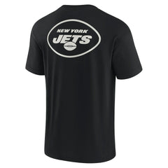 New York Jets Unisex Elements Super Soft Short Sleeve T-Shirt - Black discount